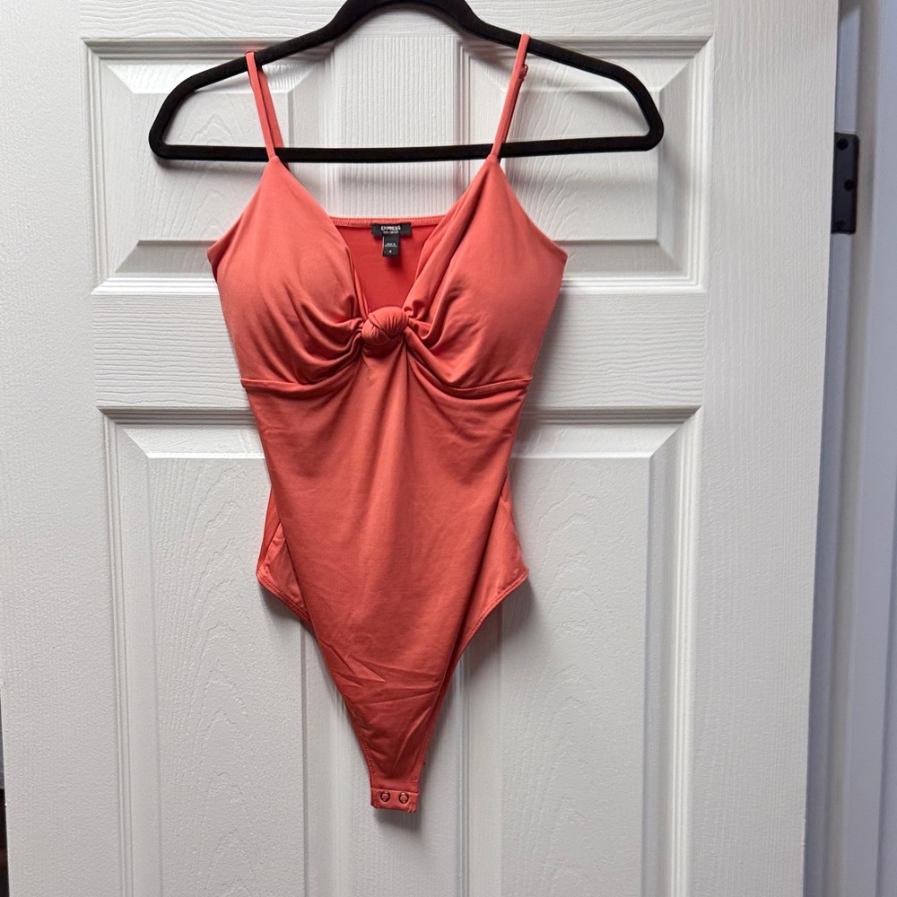 Coral bodysuit